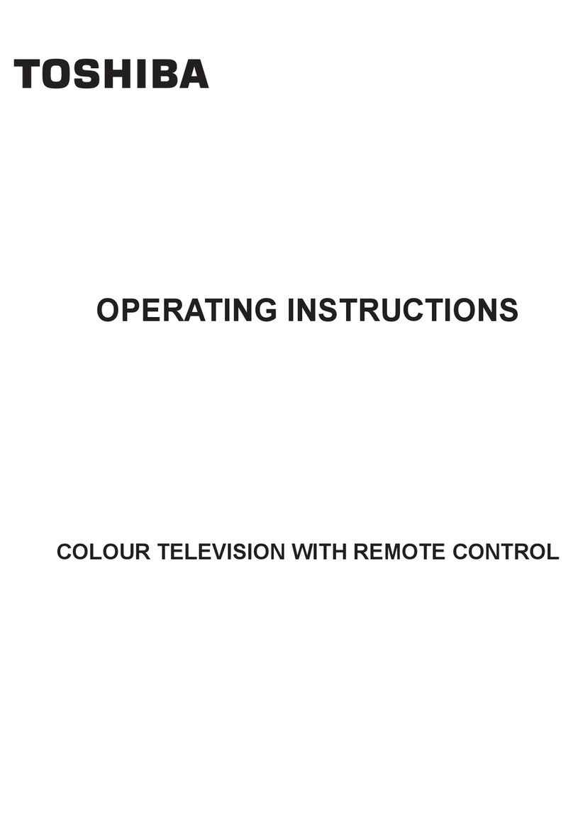 Toshiba 32W3663DA operating instructions