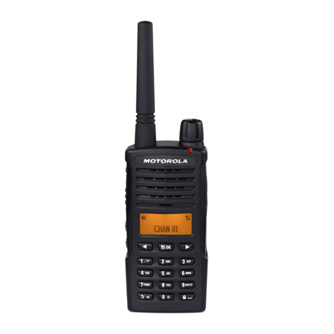 Motorola solutions XT600d Series User manual