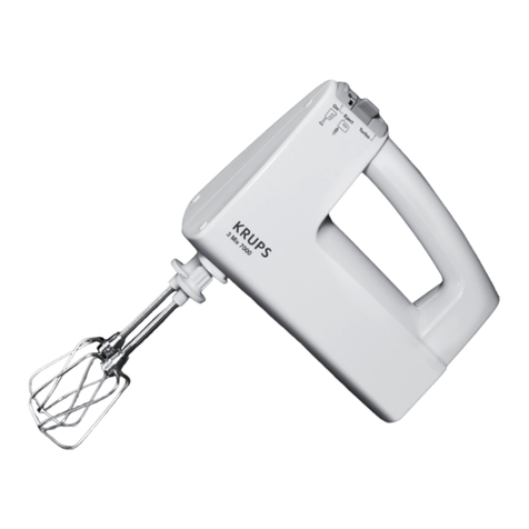 Krups F6081431 User manual