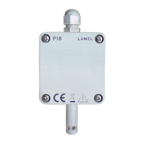 Lumel P18 User manual