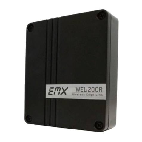 EMX WIRELESS EDGE LINK WEL-200 operating instructions