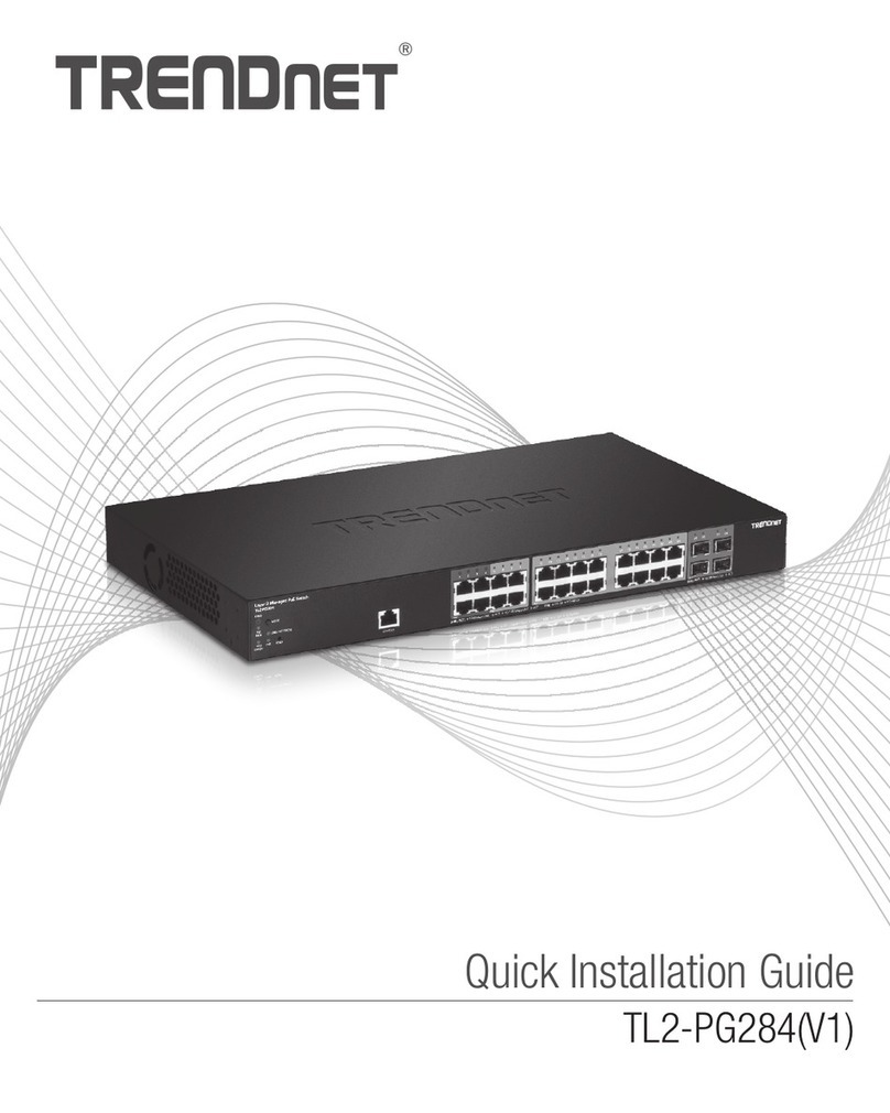TRENDnet TL2-PG284 User manual