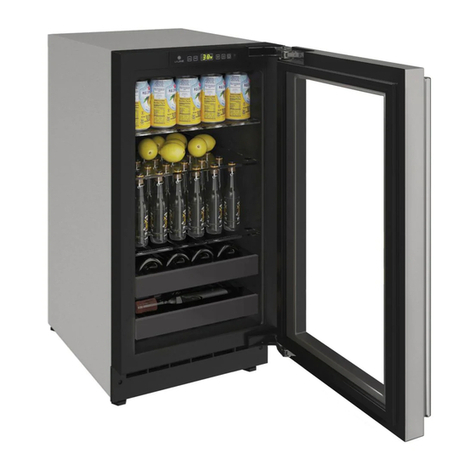 U-Line U-2218BEV Installation manual