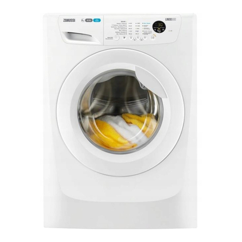 Zanussi ZWF8163BW user manual