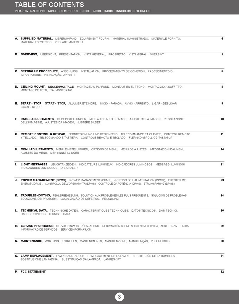 Proxima UltraLight S540 User manual