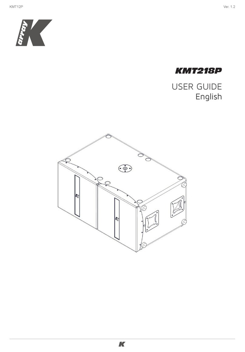 K-array Thunder-KMT218P User manual