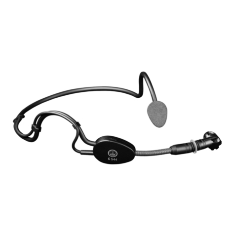 Harman AKG C544 User manual