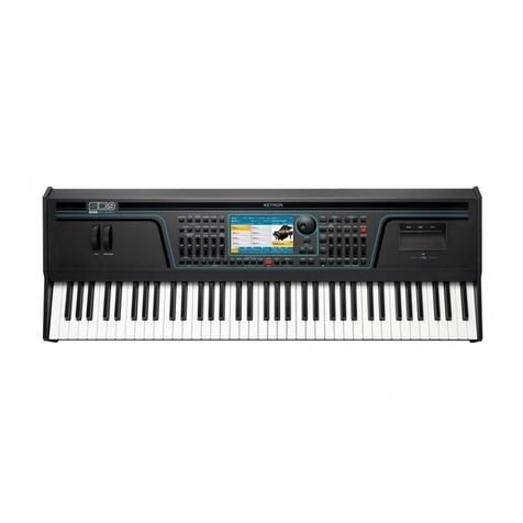 KETRON SD9 PRO live station User manual