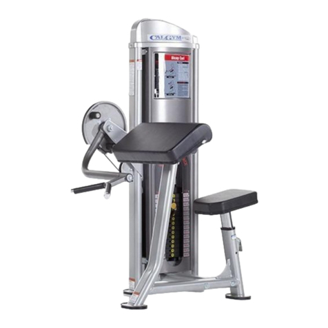 Tuff stuff CALGYM CG-7507 User manual