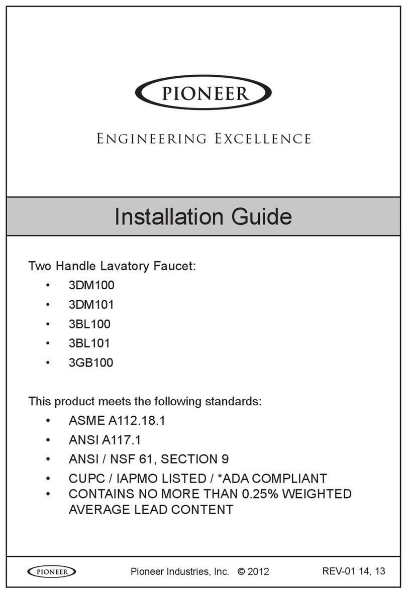 Pioneer 3DM100 User manual Pioneer 3DM100 User manual