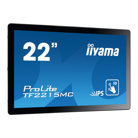 Iiyama ProLite TF1015MC-B1 User manual