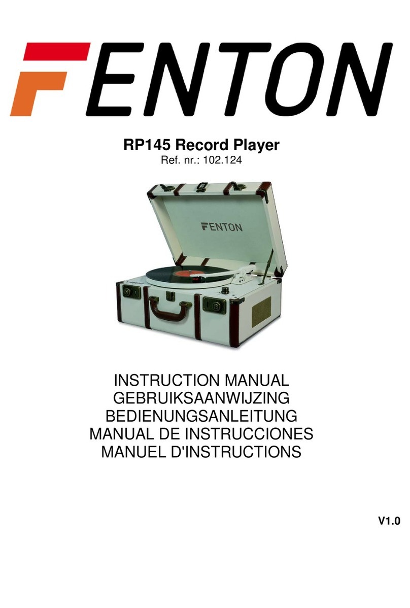 Fenton 102.124 instruction manual