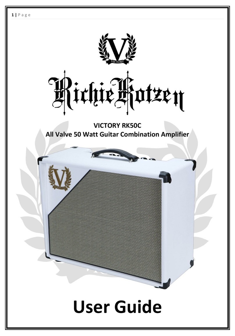 Richie Kotzen VICTORY RK50C user guide