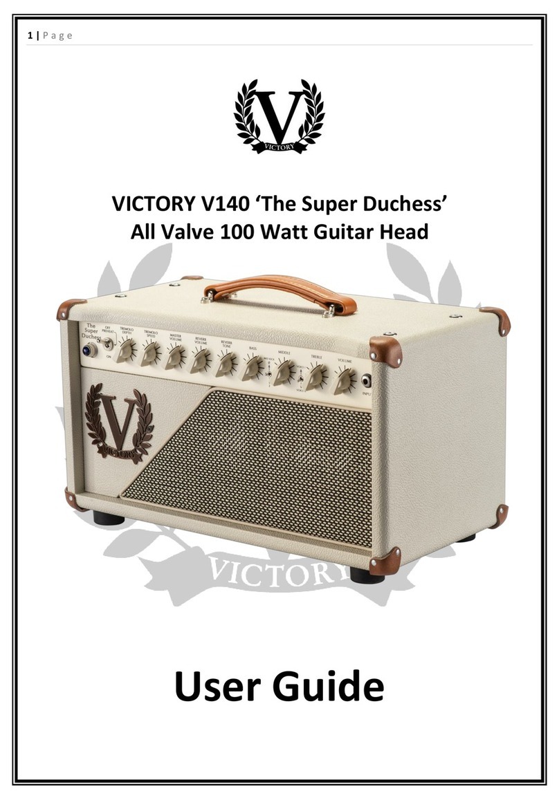 Victory V140 The Super Duchess user guide