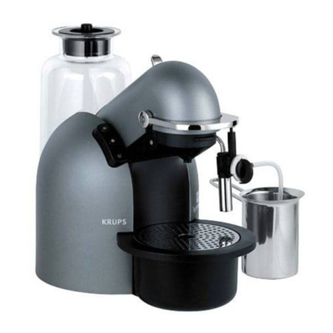 Krups Nespresso Futuro FNA 241 User manual
