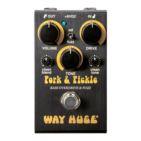 Way Huge Smalls Pork & Pickle Bass Overdrive & Fuzz manual