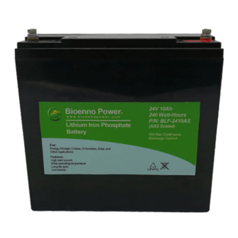 Bioenno Power BLF-2410AS User manual