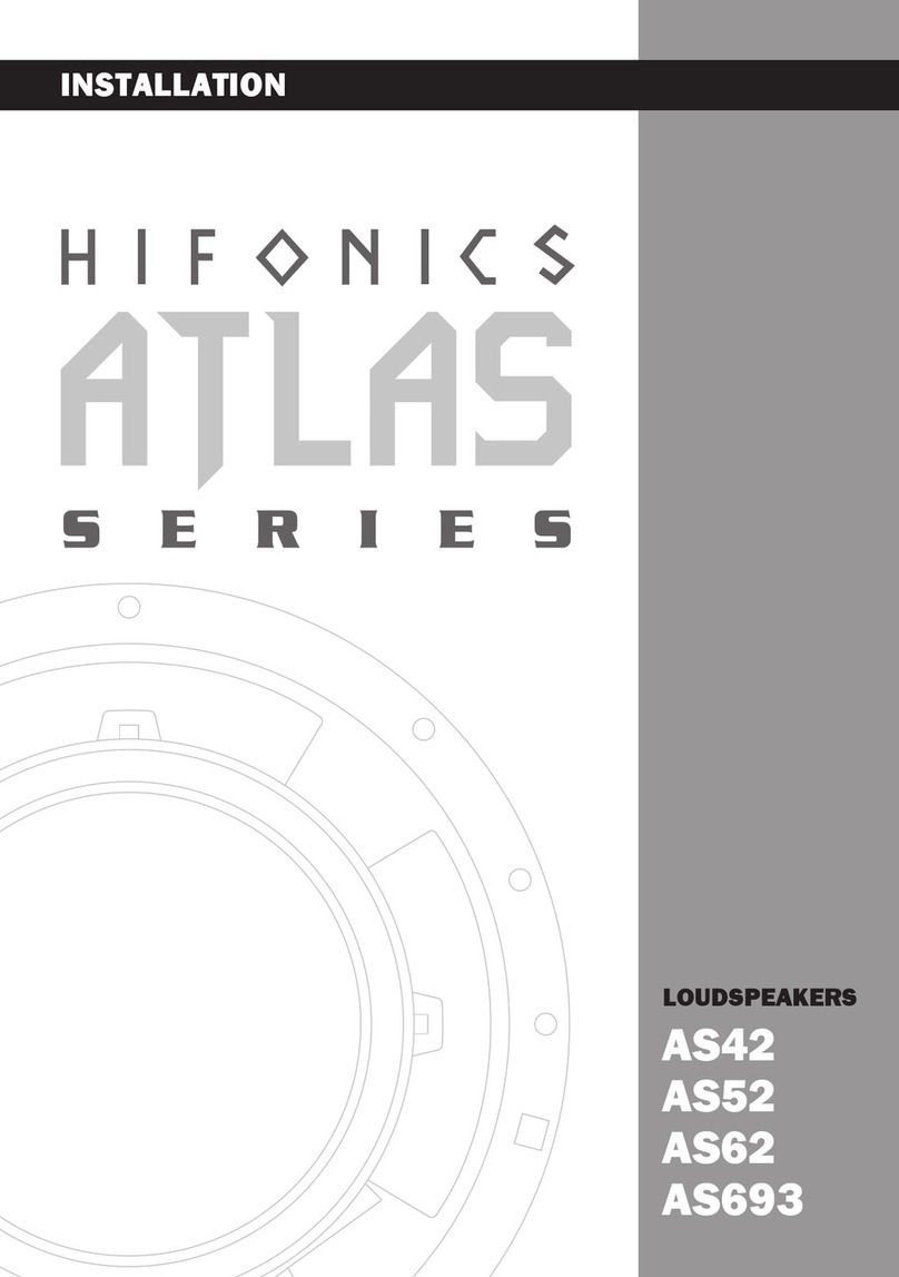 Hifonics Atlas Series Installation