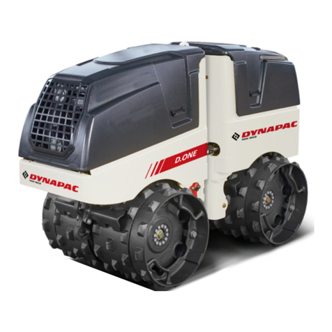 Fayat DYNAPAC DFP8 Operating	instructions and maintenance