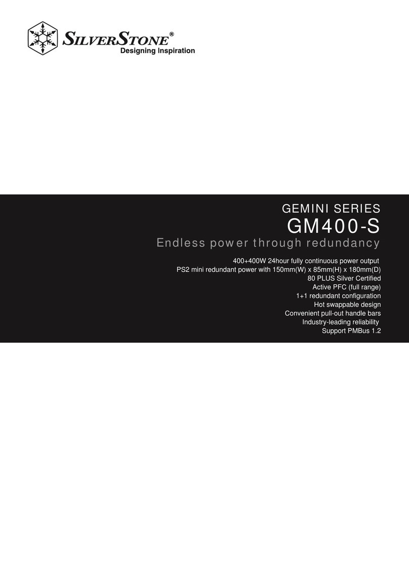 SilverStone GEMINI Series quick start guide
