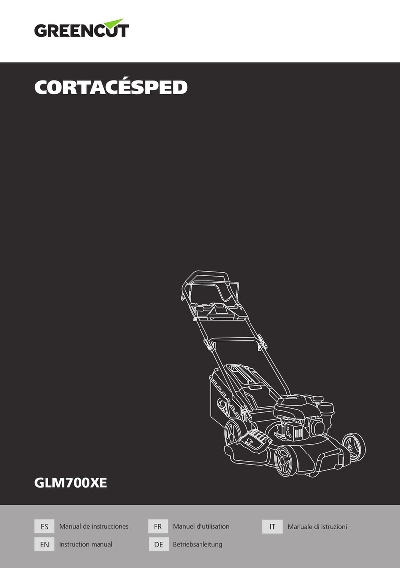 Greencut GLM700XE instruction manual