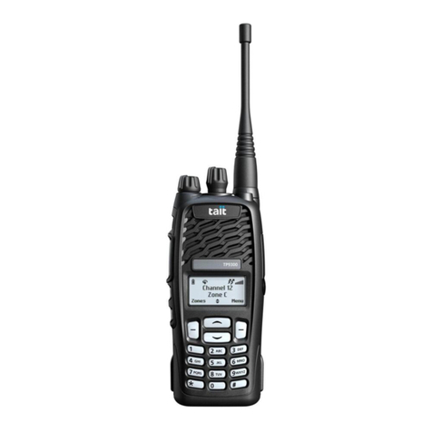 Tait TP9360 User manual