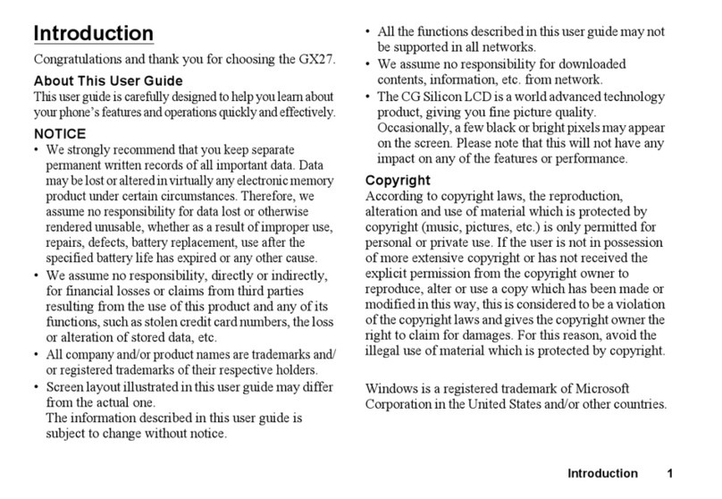 Sharp GX27 User manual Sharp GX27 User manual