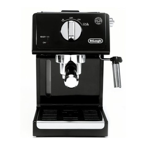 DeLonghi ECP3120 quick start guide