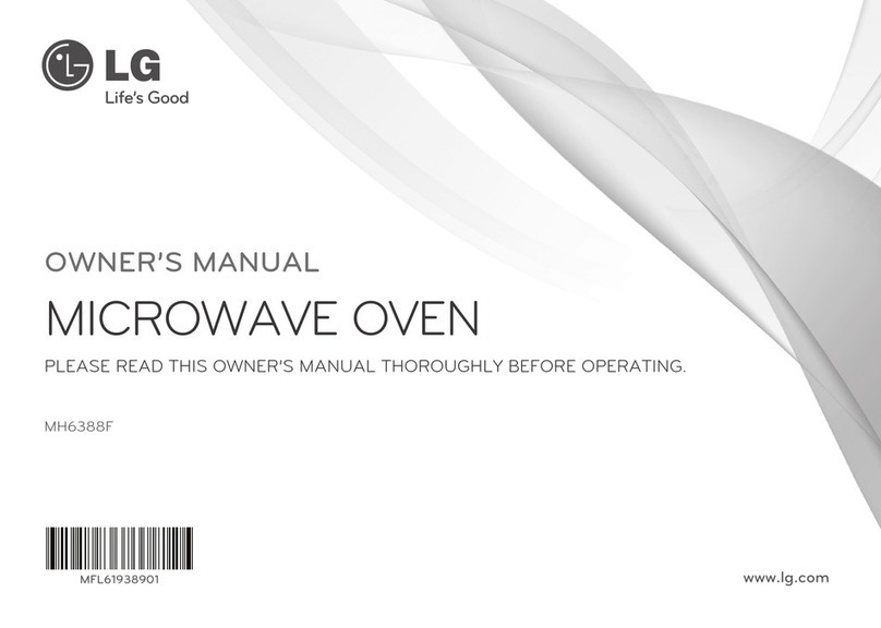 LG MH6388F owner's manual
