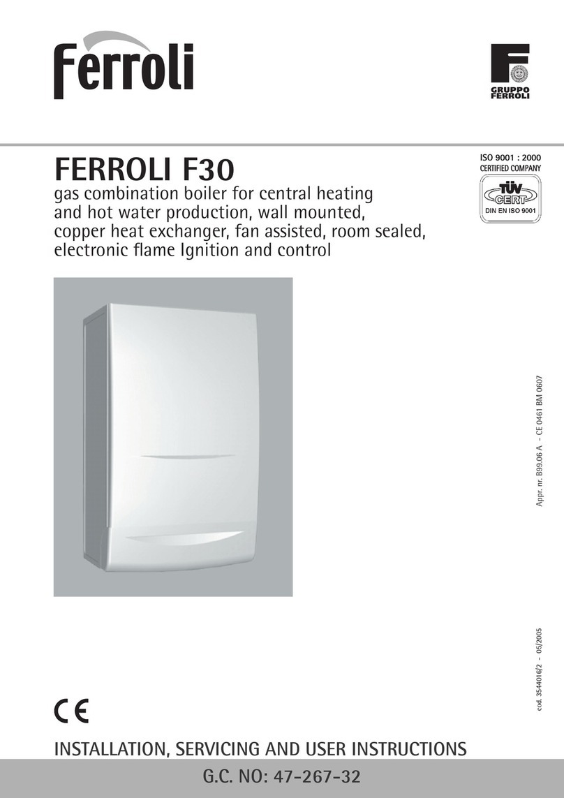 Ferroli F30E User guide
