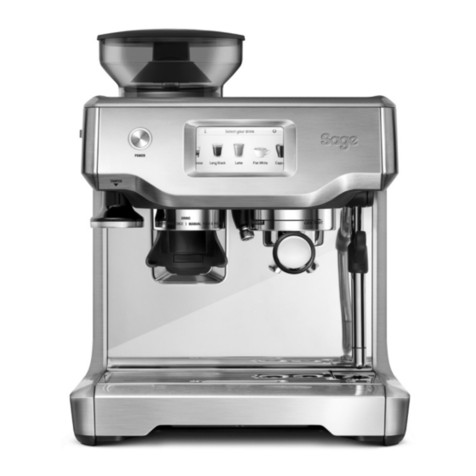 Heston Blumenthal Sage the Barista Touch SES880 Instruction book Heston Blumenthal Sage the Barista Touch SES880 Instruction book