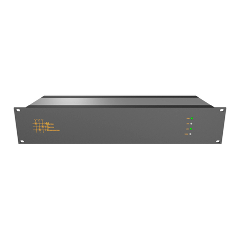 Matrix Switch Corporation MSC-2HD0824S product manual