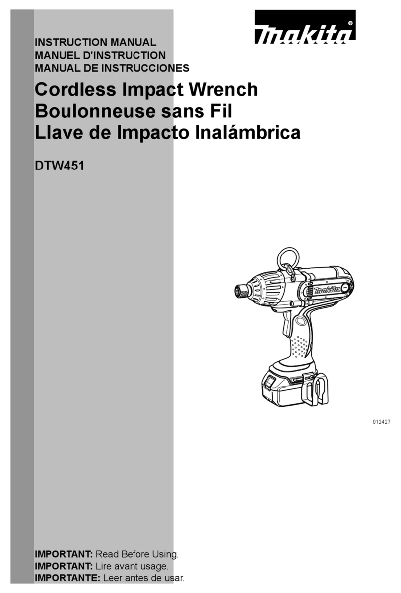 Makita DTW451 User manual