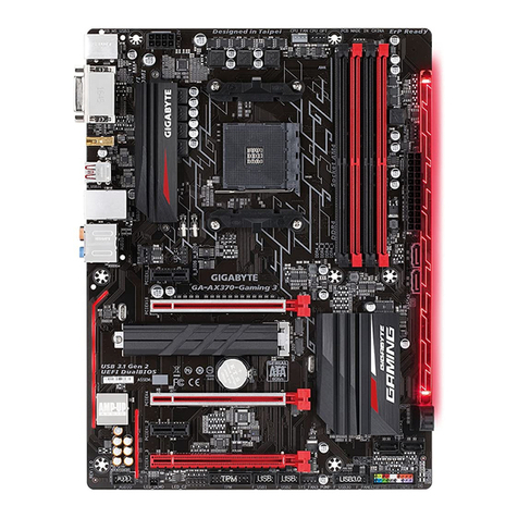 Gigabyte GA-AX370M-Gaming 3 user manual