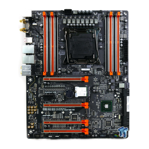 GIGA-BYTE TECHNOLOGY GA-X99-Phoenix SLI user manual