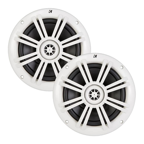 Kicker KM60 User manual Kicker KM60 User manual