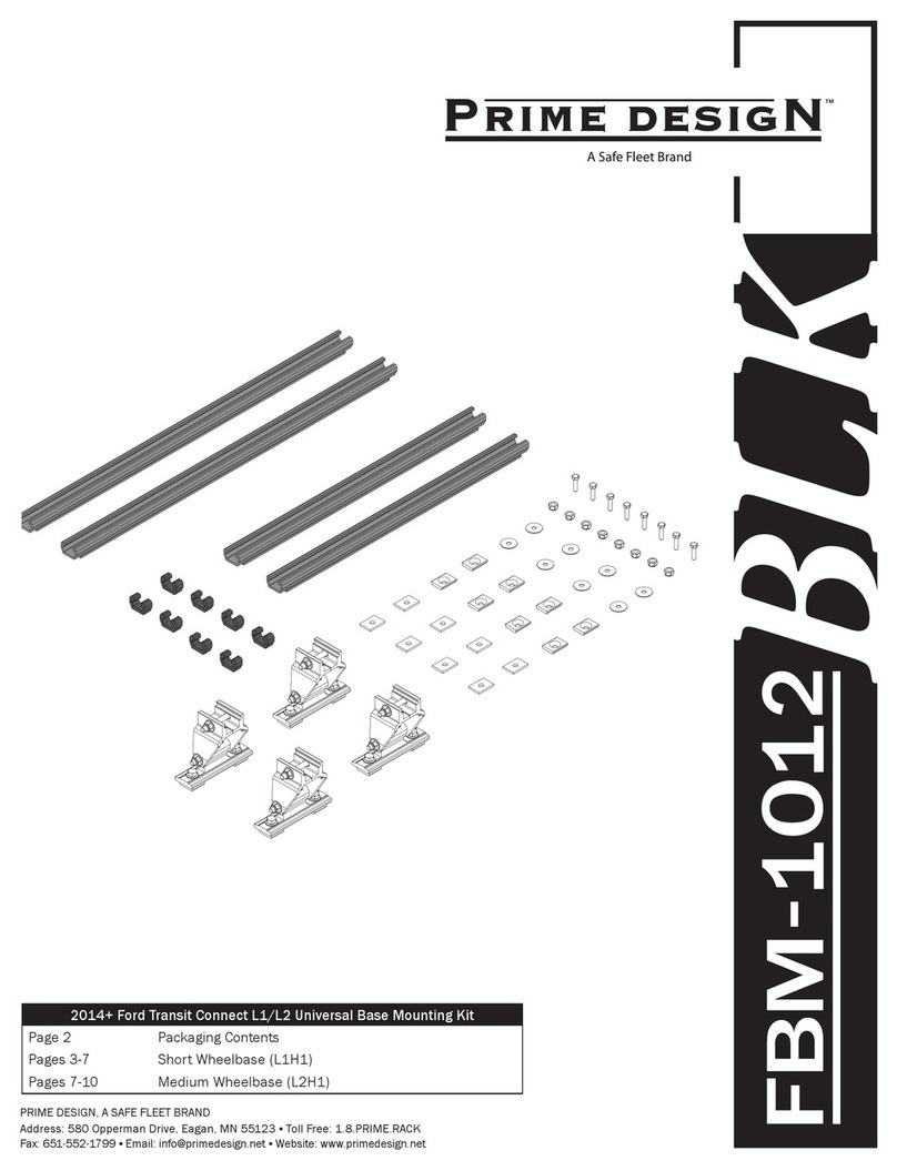 Safe Fleet Prime Design FBM-1012-BLK User manual