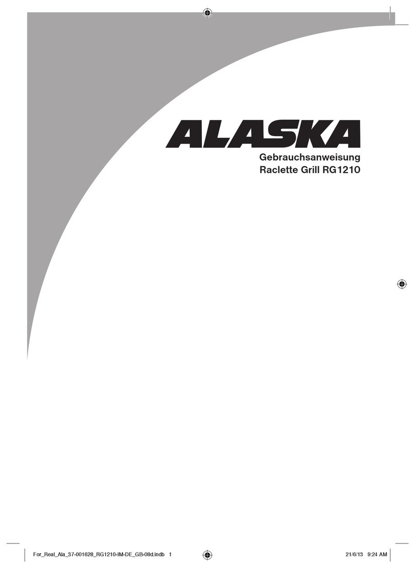 ALASKA RG1210 instruction manual