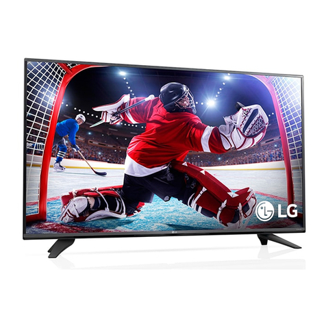 LG UF73 Series User manual