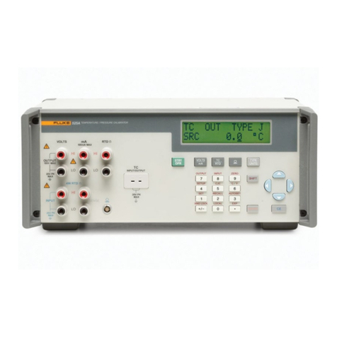 Fluke Calibration 525B/A0 120V user manual