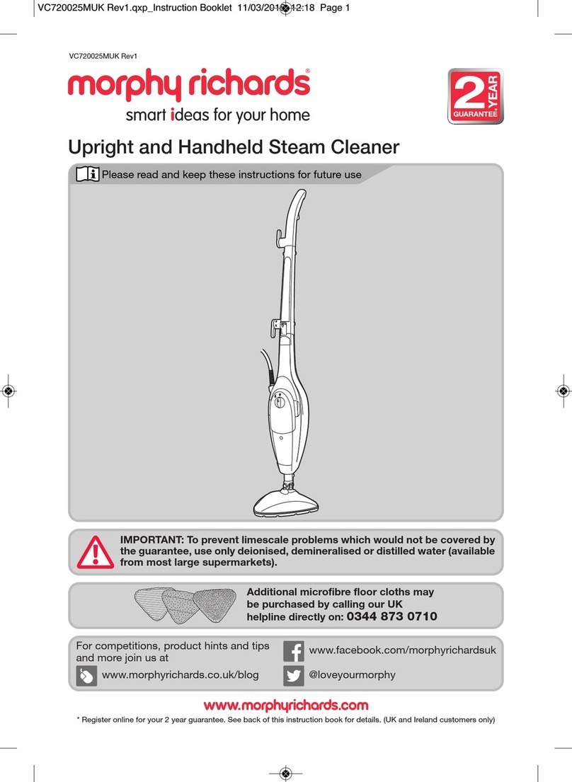 Morphy Richards VC720025MUK User manual
