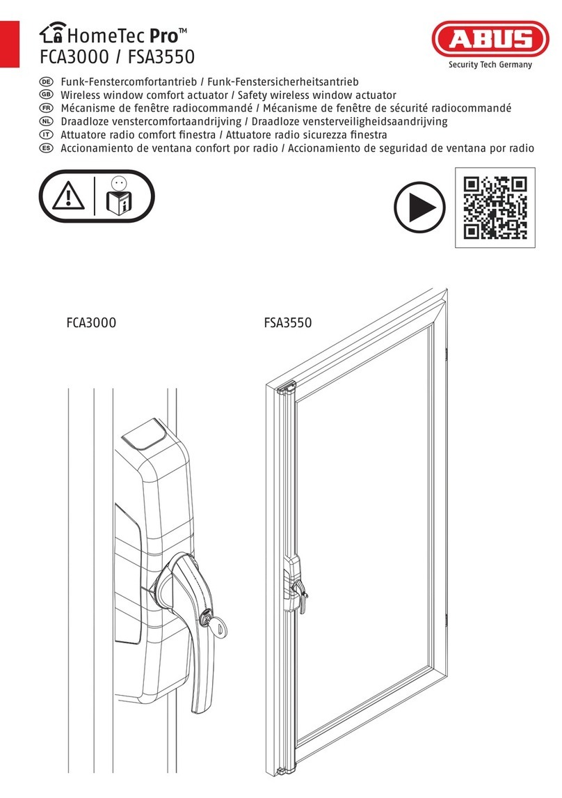 Abus HomeTec Pro FSA3550 manual