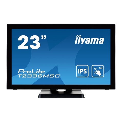 Iiyama ProLite T2336MSC User manual