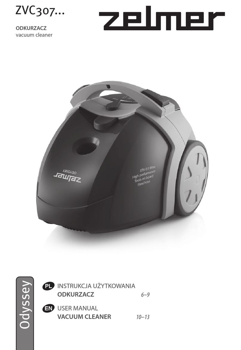 Zelmer ZVC307 Series User manual