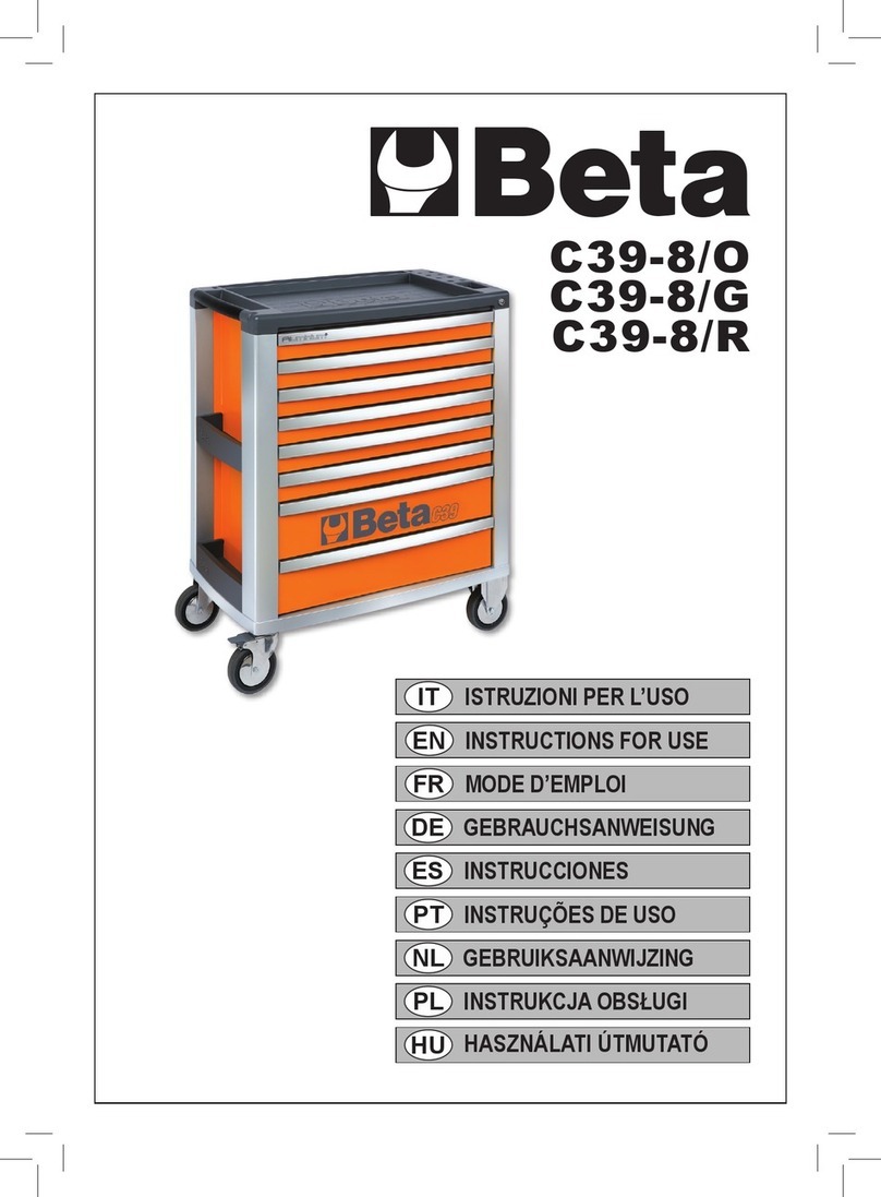 Beta C39-8/O User manual
