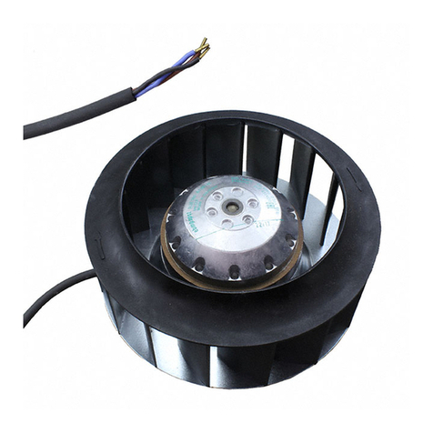 Ebmpapst R2E180-AT38-10 User manual
