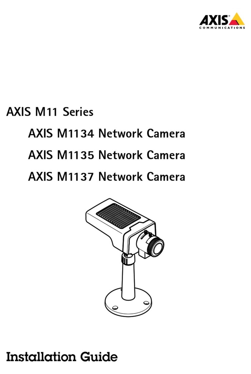 Axis M1135 User manual