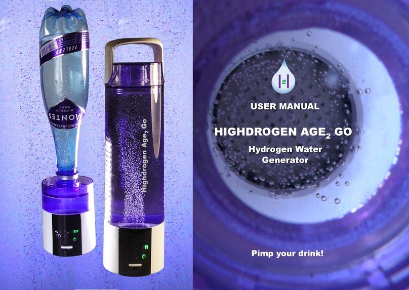 Aquacentrum HIGHDROGEN AGE2 GO Blue900 user manual Aquacentrum HIGHDROGEN AGE2 GO Blue900 user manual