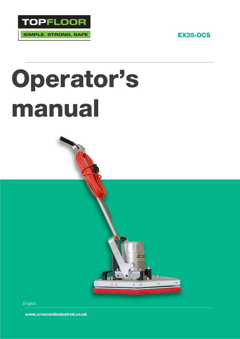 Topfloor EX35-OCS Operator's manual