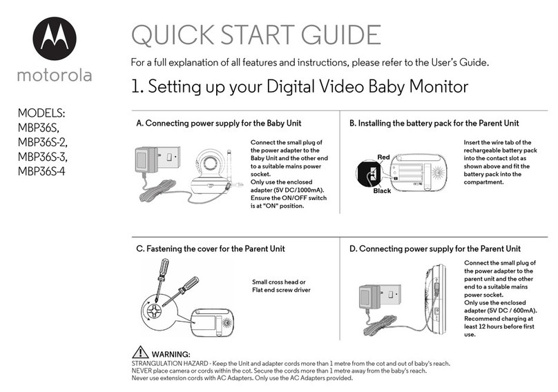 Motorola MBP36S-4 quick start guide